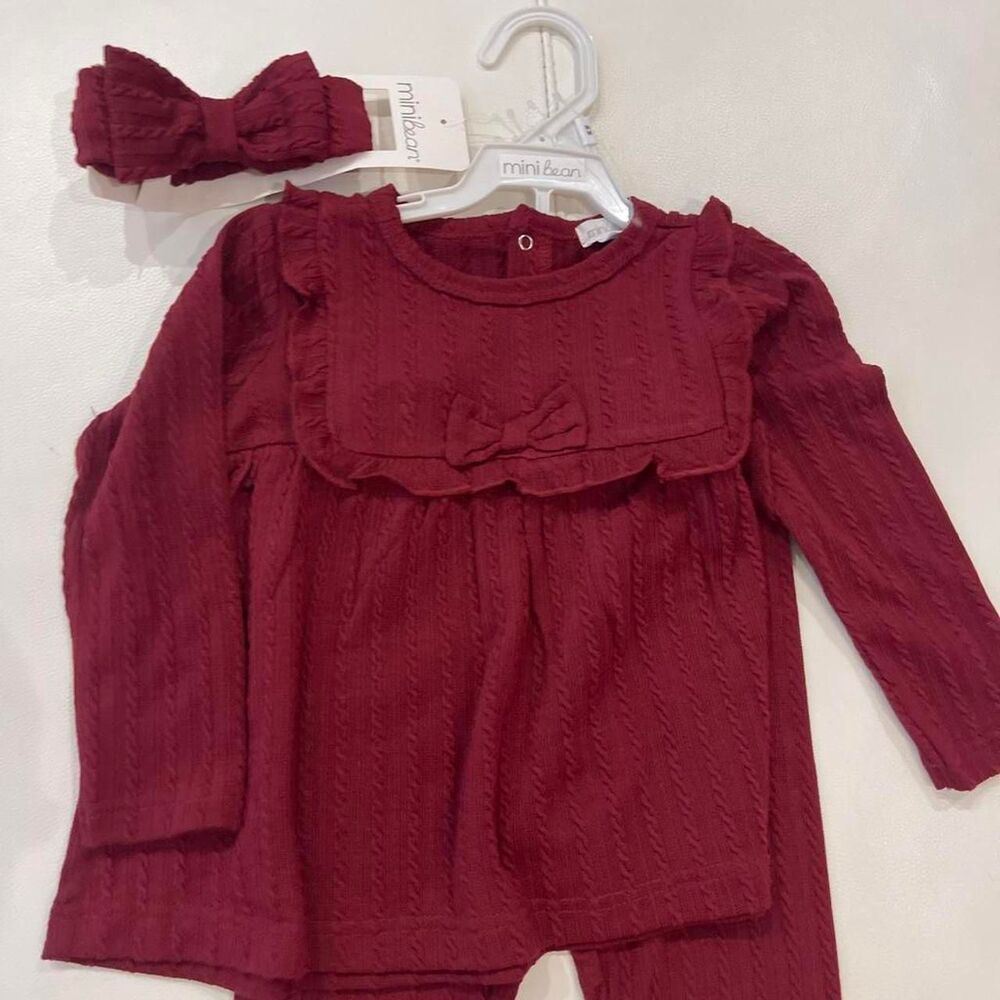 Unbranded Women's Burgundy and Red Jumpsuit
